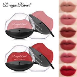 image-Matte Lipstick - Long-Lasting Non-Fade Formula - Big Red