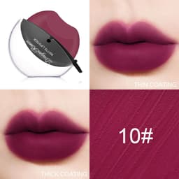 image-Matte Lipstick - Long-Lasting Non-Fade Formula - Big Red