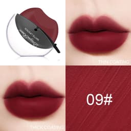 image-Matte Lipstick - Long-Lasting Non-Fade Formula - Big Red