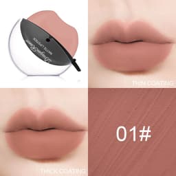 image-Matte Lipstick - Long-Lasting Non-Fade Formula - Big Red