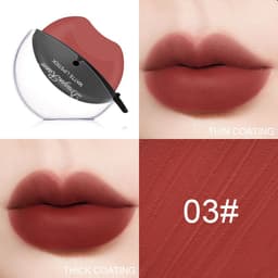 image-Matte Lipstick - Long-Lasting Non-Fade Formula - Big Red