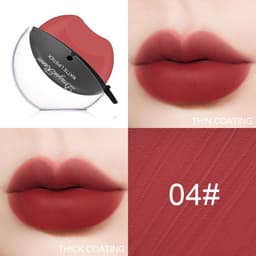 image-Matte Lipstick - Long-Lasting Non-Fade Formula - Big Red