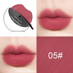image-Matte Lipstick - Long-Lasting Non-Fade Formula - Big Red