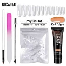 image-ROSALIND Nail Extension Gel Set 5PCS UV Phototherapy Kit