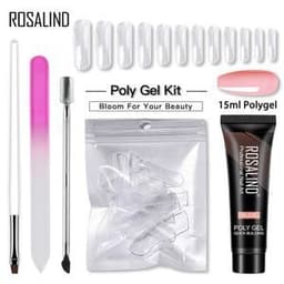 image-ROSALIND Nail Extension Gel Set 5PCS UV Phototherapy Kit