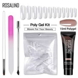 image-ROSALIND Nail Extension Gel Set 5PCS UV Phototherapy Kit