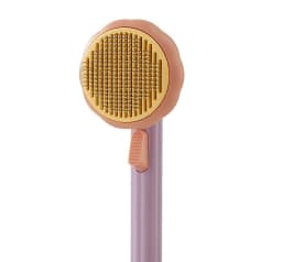 image-Pet Hair Remover Comb Self-Cleaning Brush