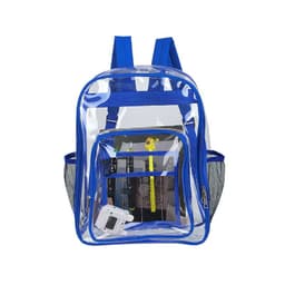 image-PVC Transparent Backpack 15.6 Inch Waterproof School Bag