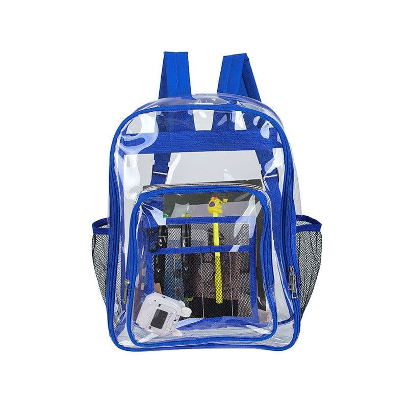 image-PVC Transparent Backpack 15.6 Inch Waterproof School Bag