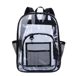 image-PVC Transparent Backpack 15.6 Inch Waterproof School Bag