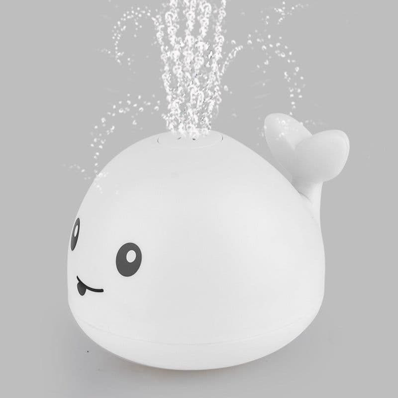image-Electric Sensor Spray Whale Bath Toy with Lights and Music