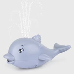 image-Electric Sensor Spray Whale Bath Toy with Lights and Music
