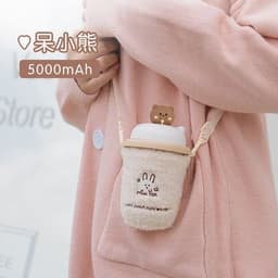 image-VOIA Bear Hand Warmer 5000mAh USB Rechargeable Power Bank
