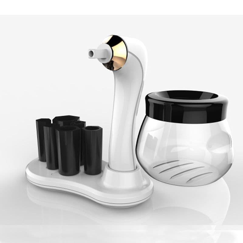image-Electric Makeup Brush Cleaner and Dryer USB Rechargeable Black