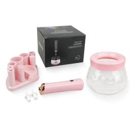 image-Electric Makeup Brush Cleaner and Dryer USB Rechargeable Black
