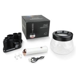 image-Electric Makeup Brush Cleaner and Dryer USB Rechargeable Black