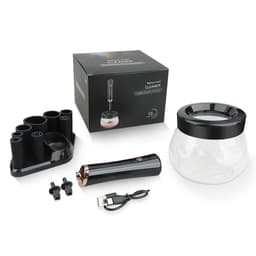 image-Electric Makeup Brush Cleaner and Dryer USB Rechargeable Black