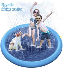 image-PVC Spray Water Mat for Kids and Pets 170cm