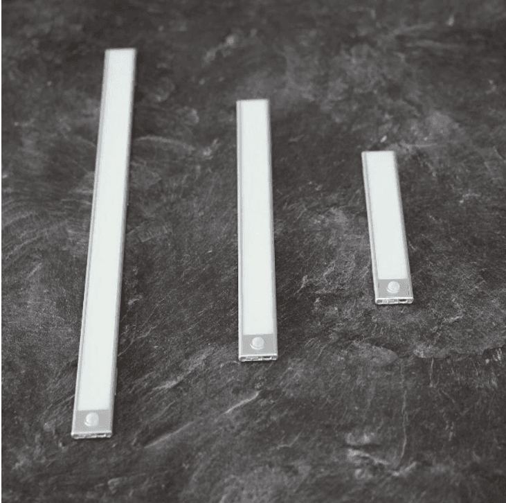 image-Lianxiao LED Wardrobe Light Motion Sensor USB Rechargeable Strip