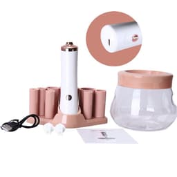 image-Electric Makeup Brush Cleaner with Drying Function