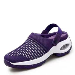 image-Women's Canvas Low Top Wedge Casual Shoes Round Toe
