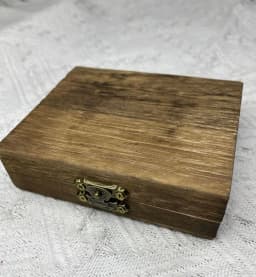 image-Wooden Jewelry Gift Box Storage Organizer Necklace Bracelet