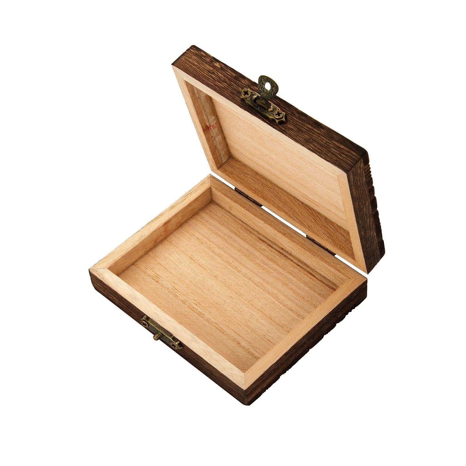 image-Wooden Jewelry Gift Box Storage Organizer Necklace Bracelet