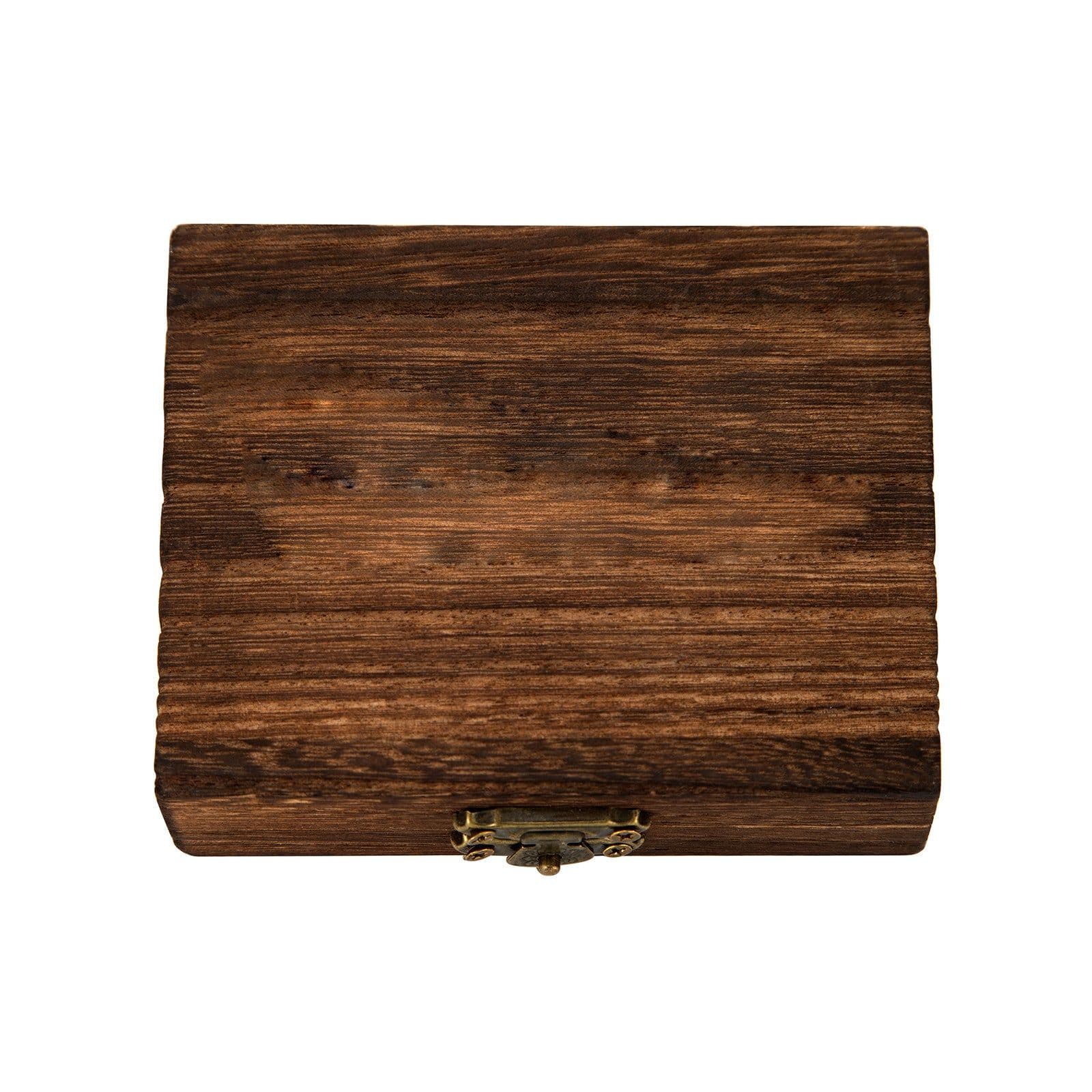 image-Wooden Jewelry Gift Box Storage Organizer Necklace Bracelet
