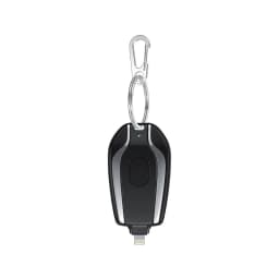 image-Portable Mini Keychain Power Bank 5000mAh Wireless Charger