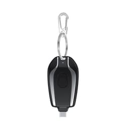 image-Portable Mini Keychain Power Bank 5000mAh Wireless Charger