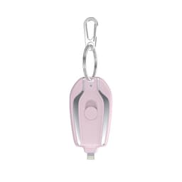 image-Portable Mini Keychain Power Bank 5000mAh Wireless Charger
