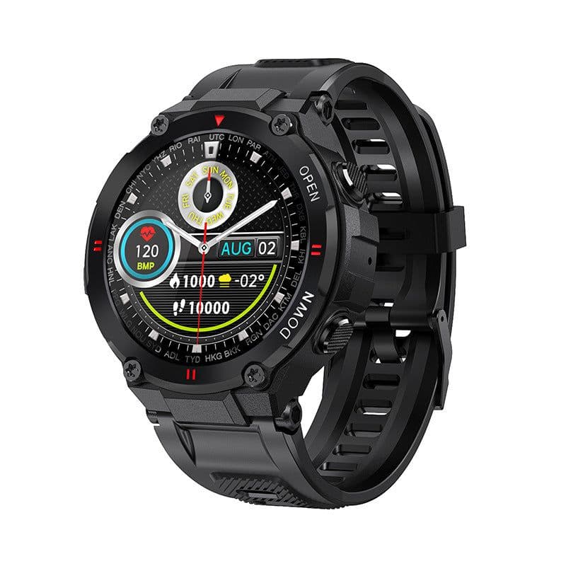 image-K22 Bluetooth Smart Watch TFT Screen Blood Oxygen Heart Rate Monitor