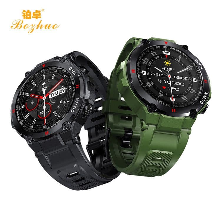 image-K22 Bluetooth Smart Watch TFT Screen Blood Oxygen Heart Rate Monitor