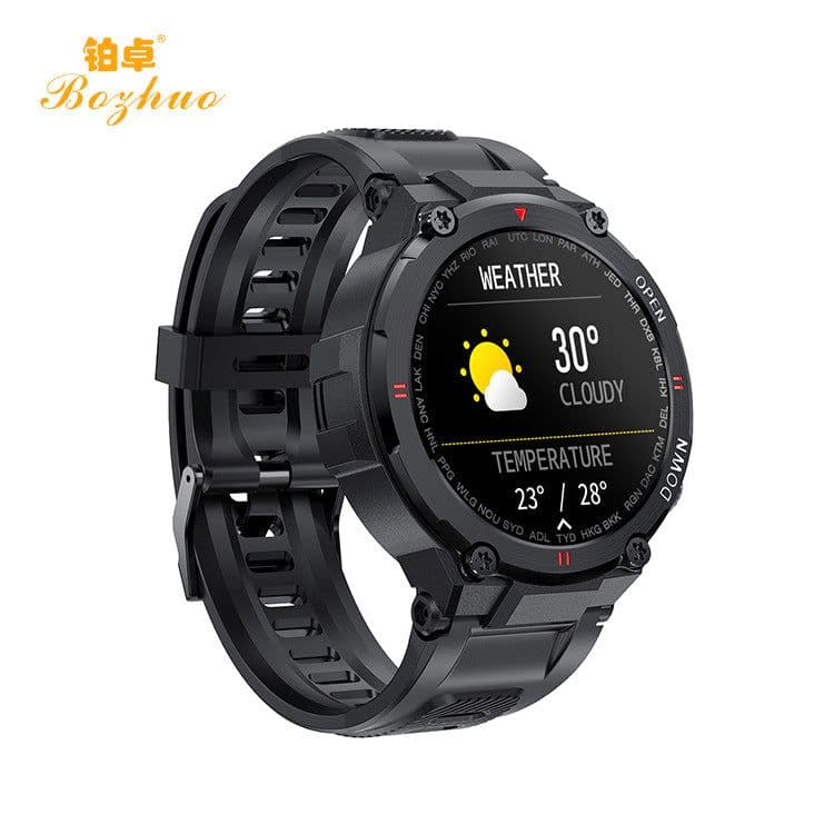 image-K22 Bluetooth Smart Watch TFT Screen Blood Oxygen Heart Rate Monitor
