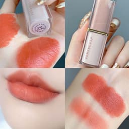 image-HERORANGE Crystal Square Tube Lipstick Velvet Matte Long-Lasting