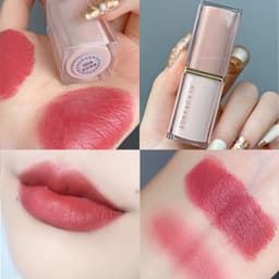 image-HERORANGE Crystal Square Tube Lipstick Velvet Matte Long-Lasting