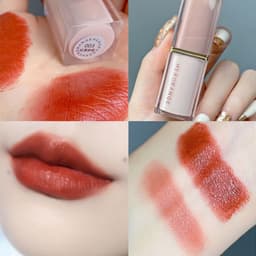 image-HERORANGE Crystal Square Tube Lipstick Velvet Matte Long-Lasting