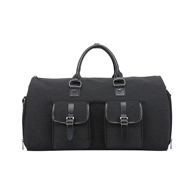 image-Oxford Cloth Travel Duffel Bag 36-55L Foldable Luggage HQ930