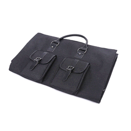 image-Oxford Cloth Travel Duffel Bag 36-55L Foldable Luggage HQ930