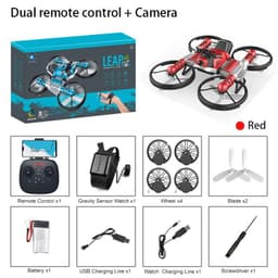 image-Qunyi Folding Motorcycle Drone 2-in-1 Land Air Quadcopter