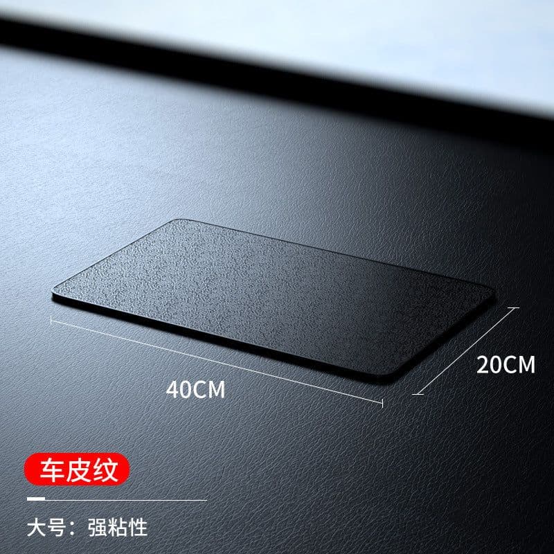 image-Car Dashboard Non-Slip Mat Phone Holder Pad PVC 26x17CM