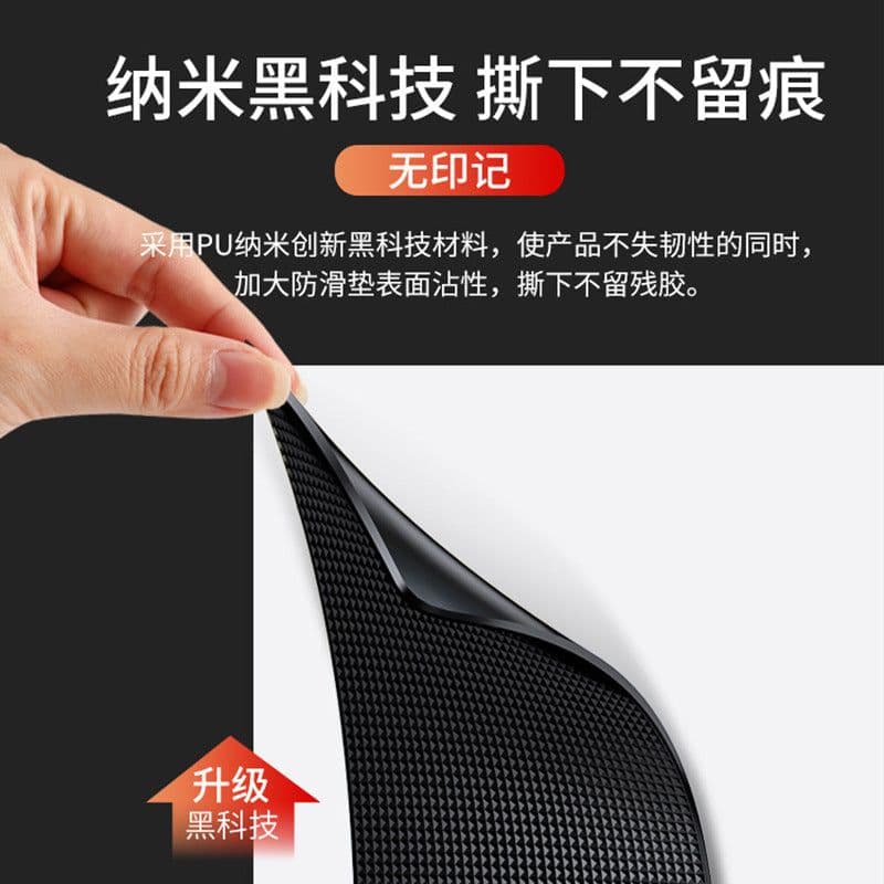 image-Car Dashboard Non-Slip Mat Phone Holder Pad PVC 26x17CM