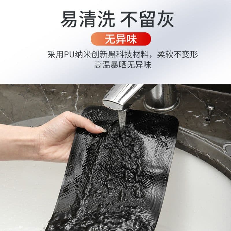 image-Car Dashboard Non-Slip Mat Phone Holder Pad PVC 26x17CM