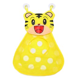 image-Children's Bathroom Storage Hanging Bag Cartoon Mesh Organizer