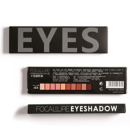 image-FOCALLURE Eye Shadow Palette FA08 Mocha Brown