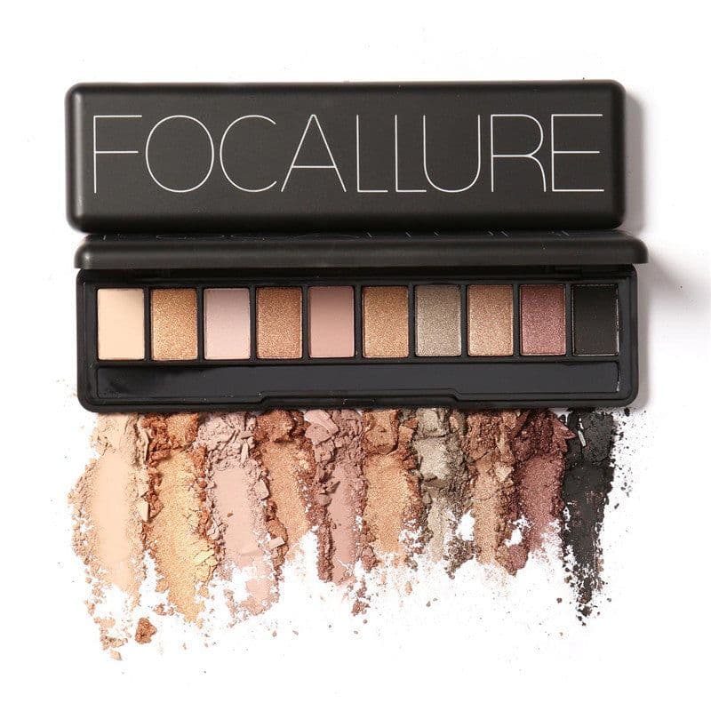 image-FOCALLURE Eye Shadow Palette FA08 Mocha Brown