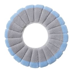 image-Toilet Seat Cushion O-Shaped Knitted Thickened Washable Cover