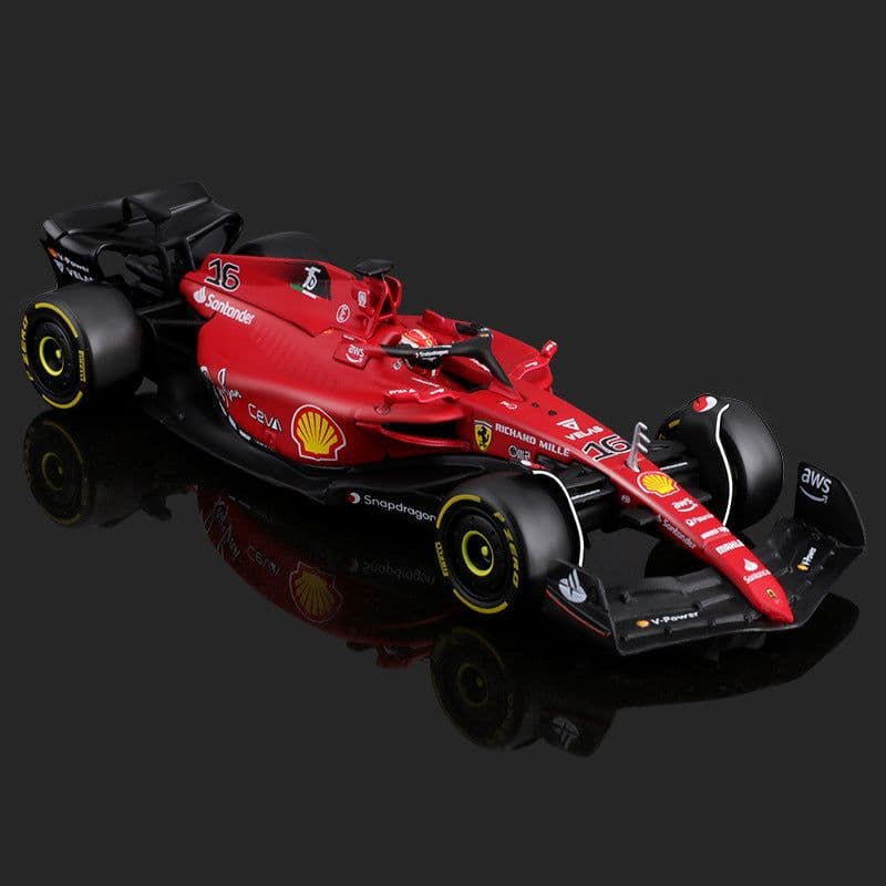 image-Bimei Gao 1:43 Ferrari F1-75 Formula Racing Alloy Car Model