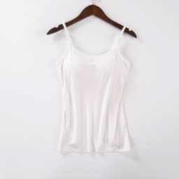 image-Modal Camisole with Chest Pad Women's Summer Layering Tank Top