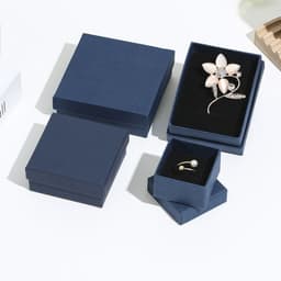 image-Jewelry Box with Logo for Rings Bracelets Necklaces Earrings